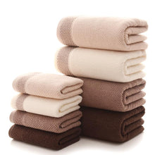 Load image into Gallery viewer, 100% cotton thick bath towel