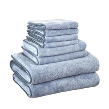 Load image into Gallery viewer, Microfiber bath towel set