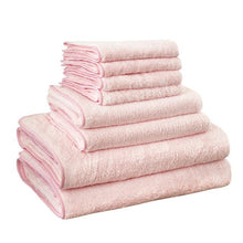 Load image into Gallery viewer, Microfiber bath towel set