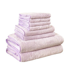 Load image into Gallery viewer, Microfiber bath towel set