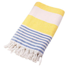 Load image into Gallery viewer, Simple striped pattern jacquard towel