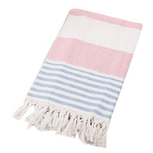 Load image into Gallery viewer, Simple striped pattern jacquard towel