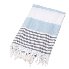 Load image into Gallery viewer, Simple striped pattern jacquard towel