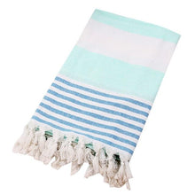 Load image into Gallery viewer, Simple striped pattern jacquard towel