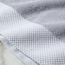 Load image into Gallery viewer, 100% cotton white gold satin towel